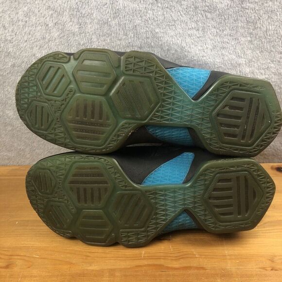 Nike Lebron 13 XIII Boy's Size 6.5Y 'Summit Lake Hornets' 808709-003 - Picture 11 of 14